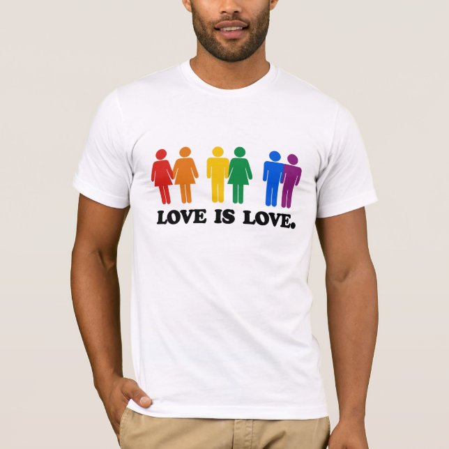 Liebe ist Liebe T-Shirt (Vorderseite)