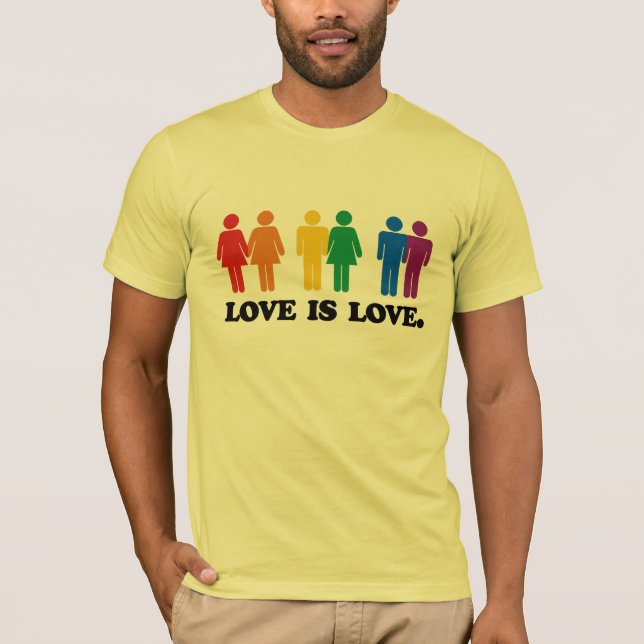 Liebe ist Liebe T-Shirt (Vorderseite)