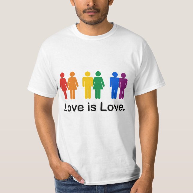 Liebe ist Liebe T-Shirt (Vorderseite)