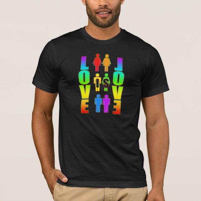 Liebe ist Liebe T-Shirt (Vorderseite)