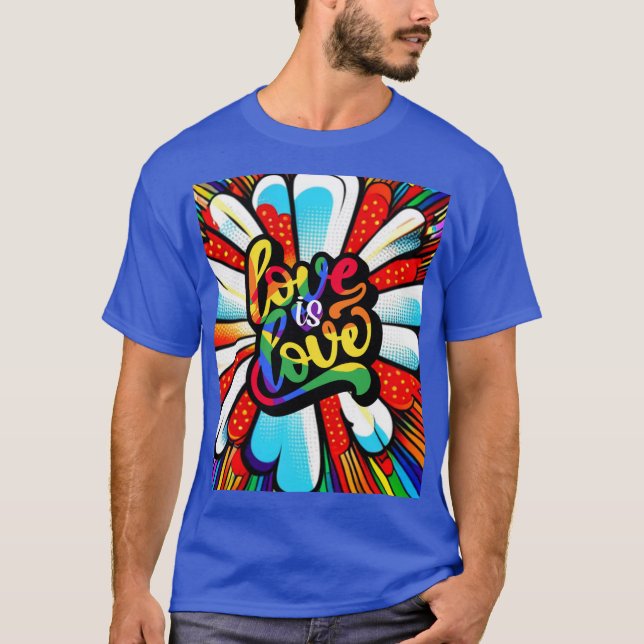 Liebe ist Liebe T-Shirt (Vorderseite)