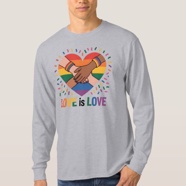Liebe ist Liebe T-Shirt (Vorderseite)
