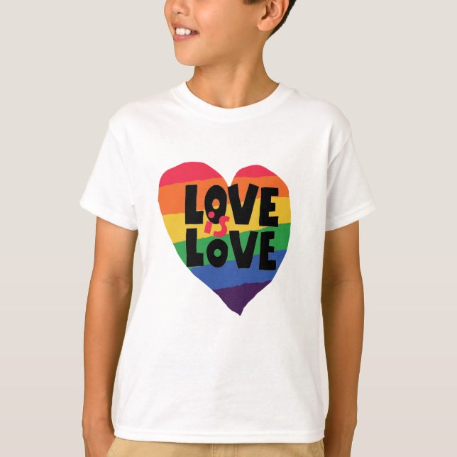 Liebe ist Liebe T-Shirt (Vorderseite)