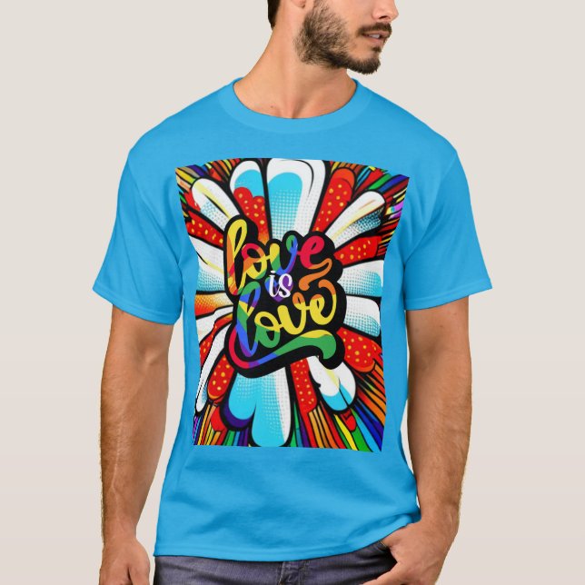 Liebe ist Liebe T-Shirt (Vorderseite)