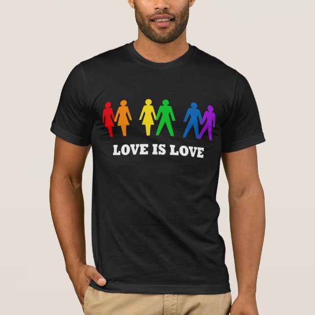 Liebe ist Liebe T-Shirt (Vorderseite)