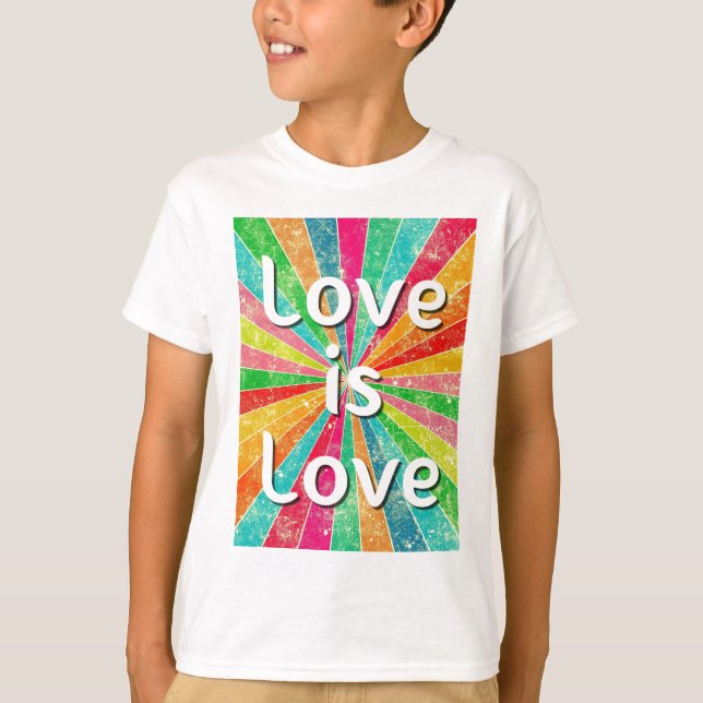 Liebe ist Liebe T-Shirt (Vorderseite)