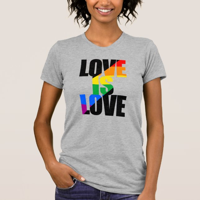 LIEBE IST LIEBE T-Shirt (Vorderseite)