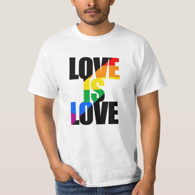 LIEBE IST LIEBE T-Shirt (Vorderseite)