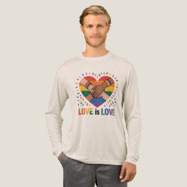 Liebe ist Liebe Tri-Blend Shirt