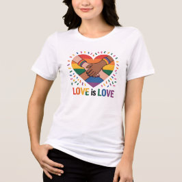 Liebe ist Liebe Tri-Blend Shirt