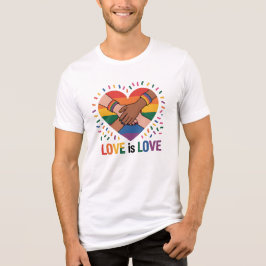 Liebe ist Liebe Tri-Blend Shirt