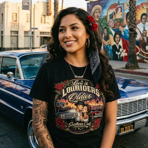 Liebe ist Lowriders und Oldies  T-Shirt
