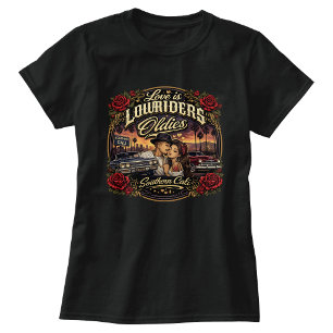 Liebe ist Lowriders und Oldies T-Shirt