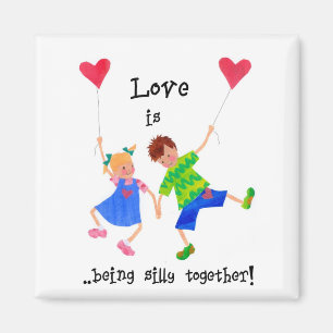 "Liebe ist..." Magnet