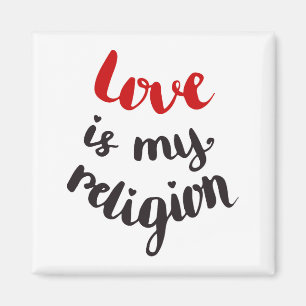 Liebe ist meine Religion Magnet