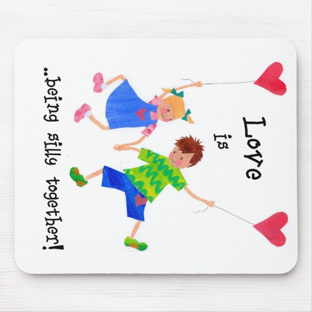 "Liebe ist..." Mousepad (Vorne)