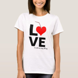 LIEBE ist nicht einfach T-Shirt