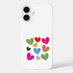 Liebe ist nicht immer ein Märchen: Lebhafte gebroc iPhone 16 Hülle