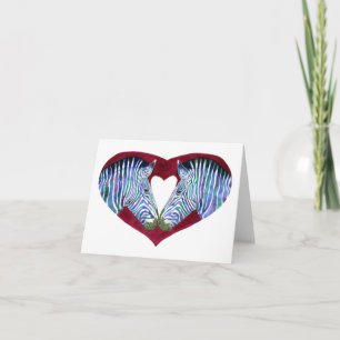 "Liebe ist nicht schwarz & weiß" - Merkkarte Karte