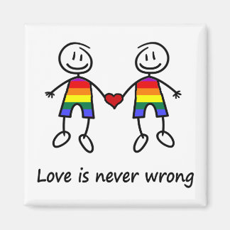 Liebe ist nie falsch magnet