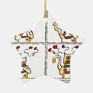 Liebe ist Nutella Keramik Ornament