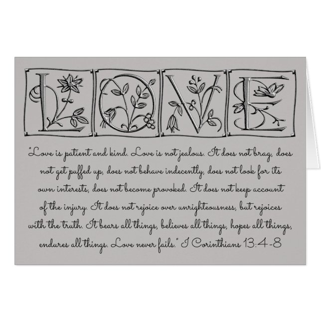 Liebe ist Patient-Nettes-Nie (Vorderseite (Horizontal))