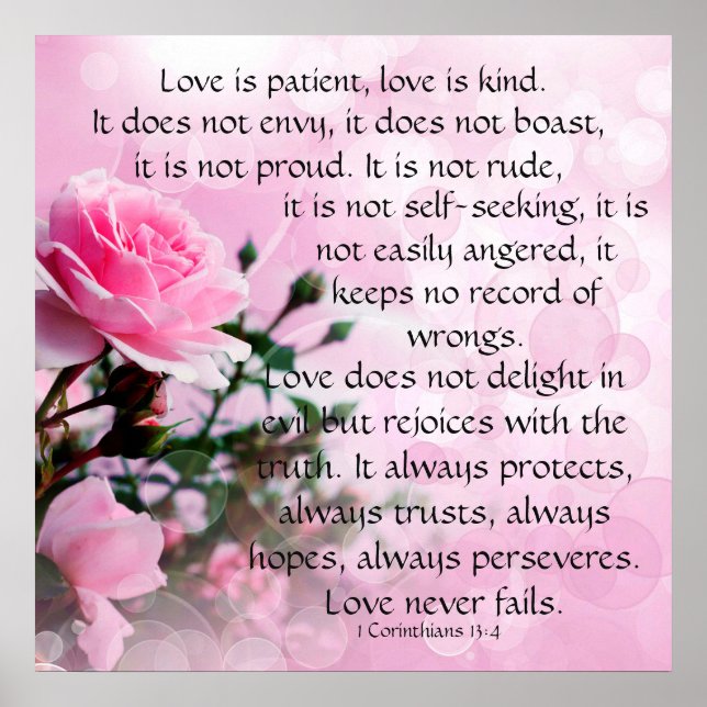 Liebe ist Patient Poster (Vorne)