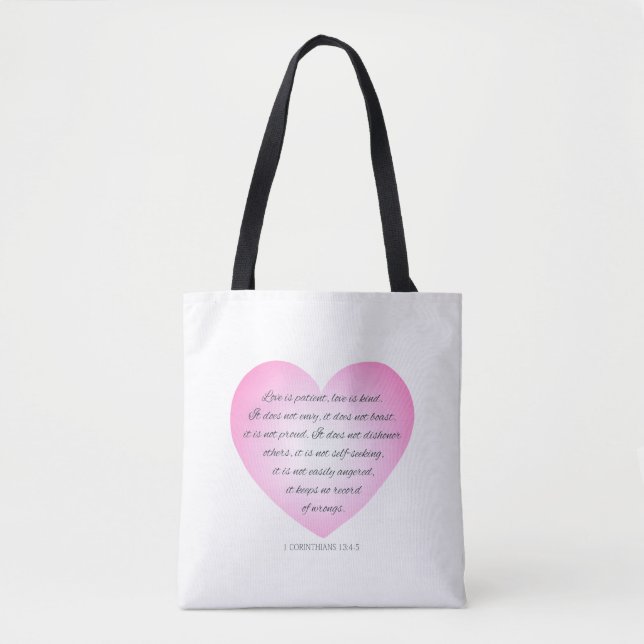 Liebe ist Patientenquote Valentine | Tasche (Vorderseite)