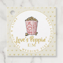 Liebe ist Poppin - Hochzeit Brautparty Vielen Dank