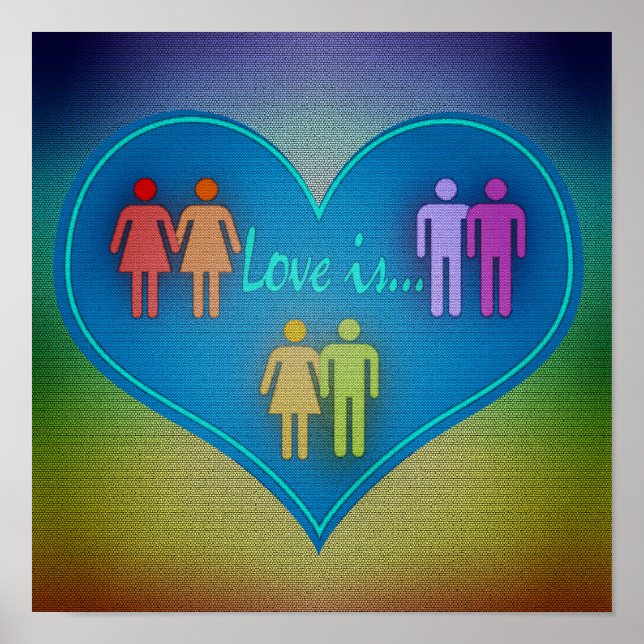 Liebe ist... poster (Vorne)