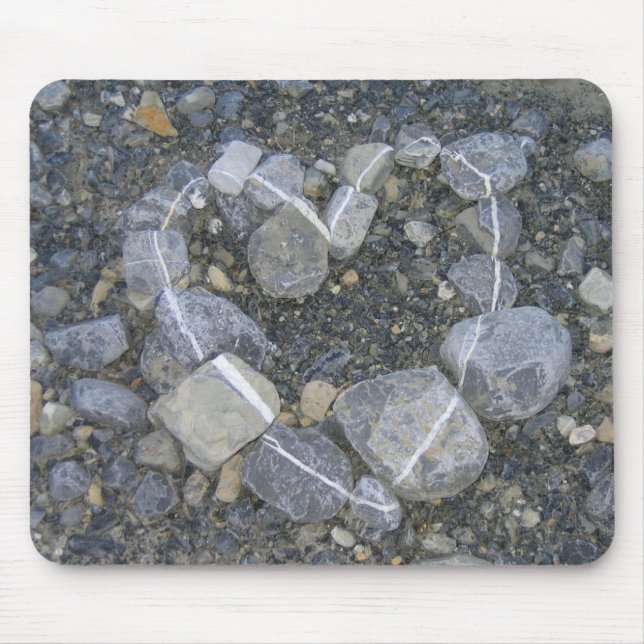 Liebe ist Rock Solid Mousepad (Vorne)