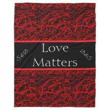 Liebe ist rot und schwarz wichtig