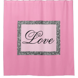 Liebe ist schön duschvorhang