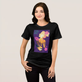 Liebe ist, sich um andere zu kümmern Tri-Blend shirt