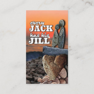 Liebe ist sicher: Jeder Jack hat seinen Jill Visitenkarte