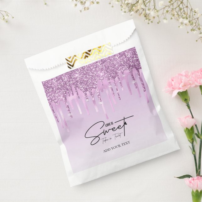 Liebe ist süß Bitte nehmen Sie eine Leckerei Party Geschenktütchen (Versiegelt)