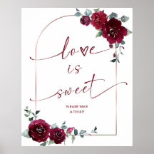 Liebe ist süß Bitte nehmen Sie eine Leckerei Unter