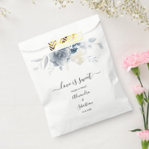 Liebe ist süße blumenreiche Hochzeit Süße Leckerei Geschenktütchen