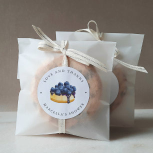 Liebe ist süßes (Käsekuchen) Brautparty Runder Aufkleber