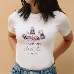 Liebe ist süßes Personalisiertes Brautparty T-Shirt