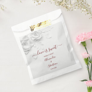 Liebe ist Sweet Eucalyptus Wedding Sweet Leckerei  Geschenktütchen