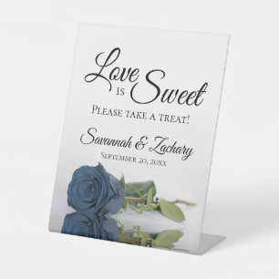 Liebe ist Sweet Nehmen Sie eine Leckerei Dusty Ste Sockelschild