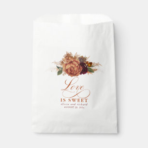 Liebe ist Sweet Pampas Grass Terracotta Geschenktütchen