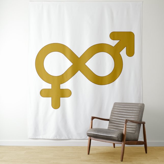 Liebe ist Tapestry Wandteppich (Beispiel)