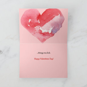 Liebe ist .... Valentine Card Feiertagskarte