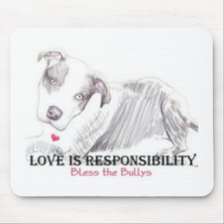 Liebe ist Verantwortung mousepad