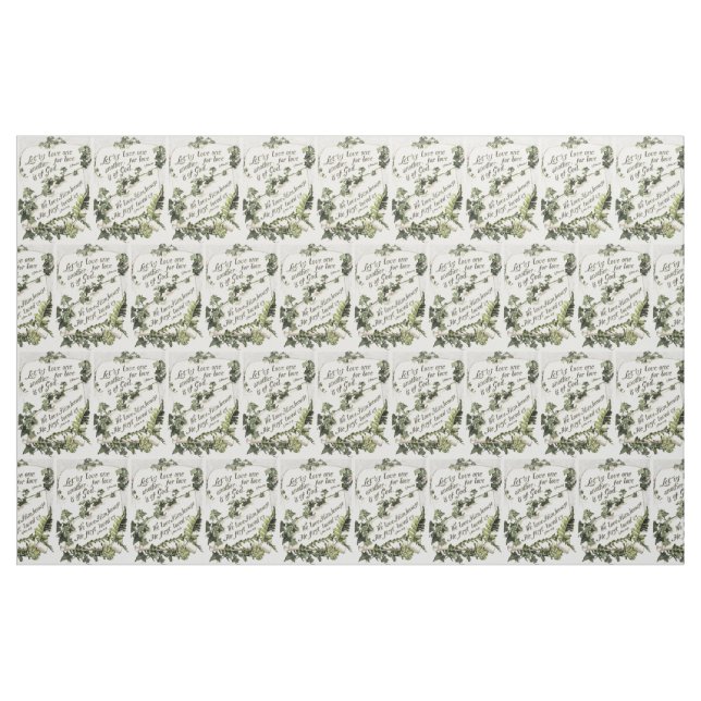 Liebe ist vom Gott Stoff (Fat Quarter (45,7 x 55,9 cm))