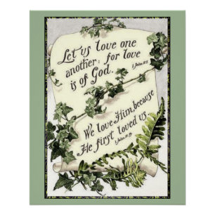 Liebe ist von Gott Poster