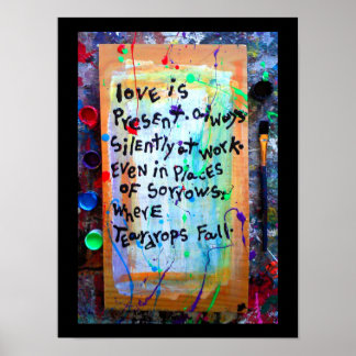 Liebe ist vorhanden poster