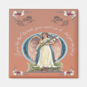LIEBE IST WIE DER WIND ENGEL ROMANTISCHER SPRUCH MAGNET
